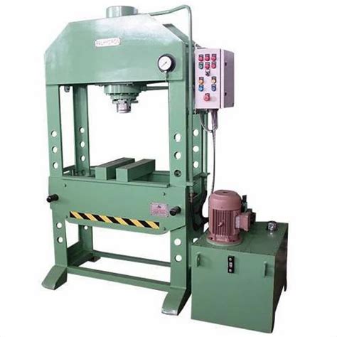 Mild Steel H Frame Hydraulic Press Machine Automation Grade Manual