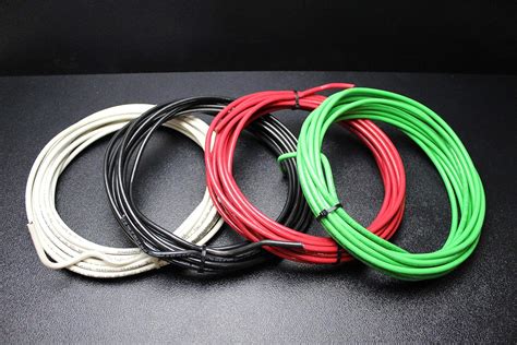 Amazon.com: 6 Gauge THHN Wire Stranded 4 Colors 50 FT Each THWN 600V ...