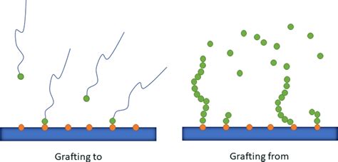 Schematic Representation Of The “grafting To” And “grafting From