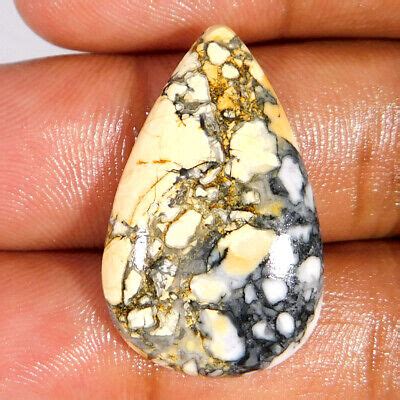 Cts Pear Cabochon Natural Unique Maligano Jasper Loose