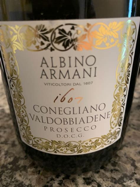 NV Albino Armani Prosecco Di Conegliano Valdobbiadene Superiore