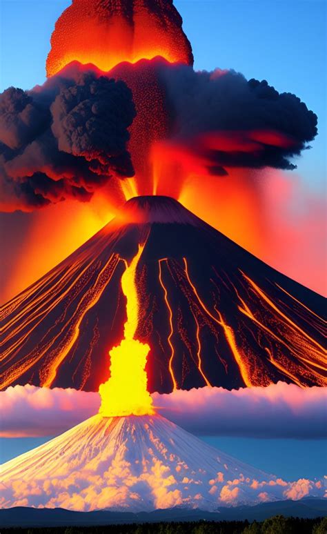 Erupting Volcano 🌋 Volcanes