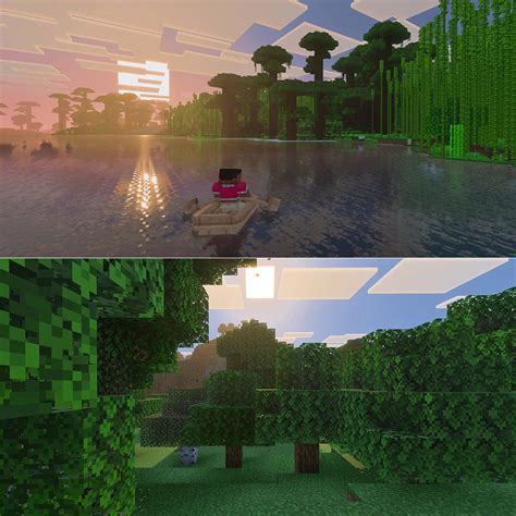 minecraft vibrant visuals update  transform  players experience