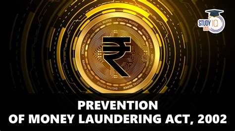 Prevention Of Money Laundering Act 2002 Pmla