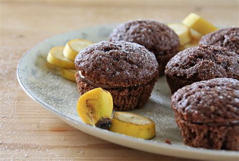 Svenja S Koch Und Backblog Schoko Bananen Muffins Mit Quark