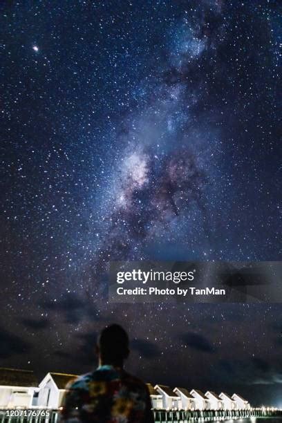 42 Galaxy And Sky In Maldives Stock Photos, High-Res Pictures, and ...