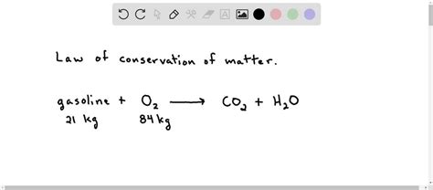 Solved An Automobile Gasoline Tank Holds Kg Of Gasoline When The