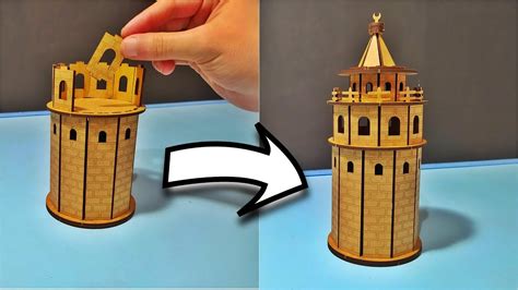 Maket Galata Kulesi Nas L Yap L R How To Make A Decorative Galata