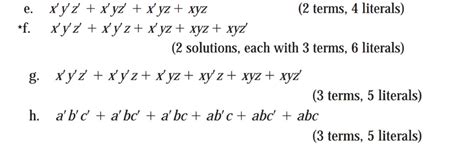 Solved Using Properties 1 10 Reduce Following Expressions Minimum