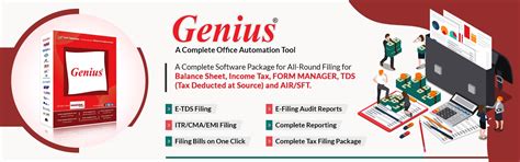 Gst Software And Ca Tax Software Income Tax Tds Xbrl Sag Infotech