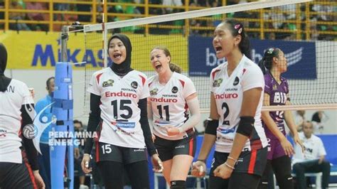 Video Hasil Voli Putri Proliga Pertamina Enduro Segel Kemenangan