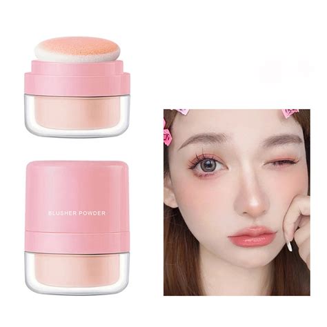 Blush Air Cushion Cheek Makeup Loose Powder 5g Faceliquid Blush For