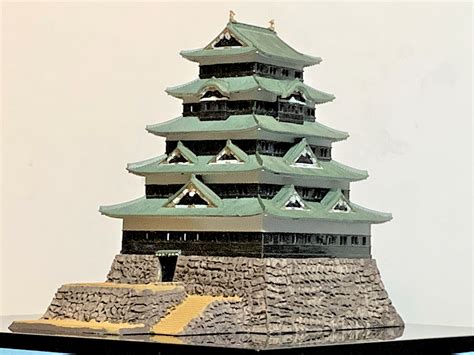 【楽天市場】 完成品 江戸城寛永度天守 1350 江戸城（千代田区）ケース付き ミニサイズ 徳川家光 日本の城 お城 ジオラマ 模型