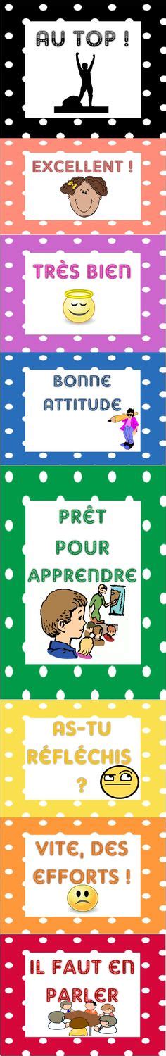 Chelle Du Comportement Plus Classroom Behavior Classroom Language