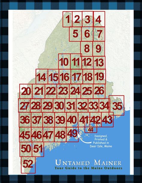 Maine Snowmobile Trail Map Atlas 2023 2024 Ebay