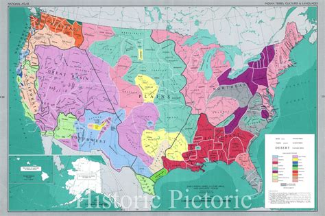 Native American Regions Map Printable