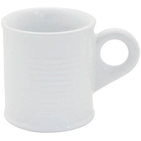 Caneca Lata 70ml Mondoceram Gourmet Branco Leroy Merlin