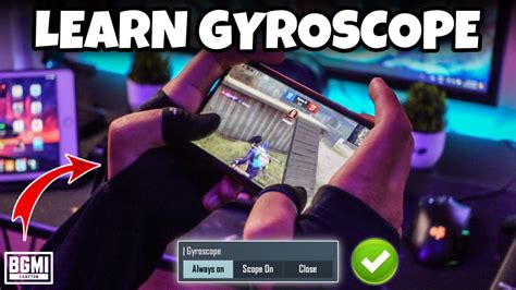 HOW TO LEARN GYROSCOPE IN BGMI PUBG MOBILE TIPS AND TRICKS TO BE A