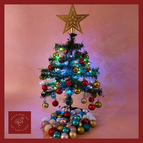 Jual Christmas Tree Pohon Natal Mini Murah Meja Natal Ornamen Merry