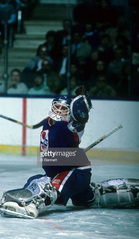 Dan Bouchard 1985 86 Hockey Goalie New York Rangers Winnipeg Jets