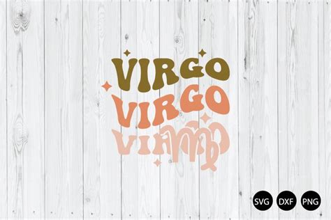 Virgo Zodiac SVG, Horoscope SVG, Astrology Retro SVG