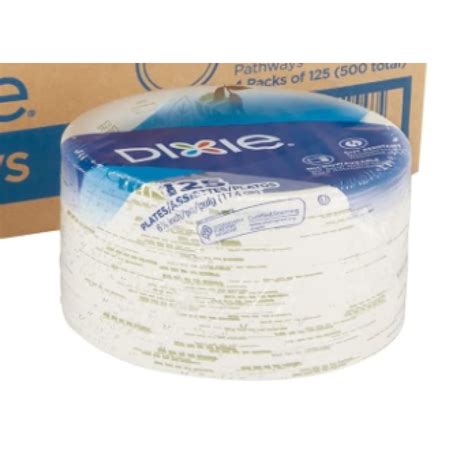 Dixie Everyday Heavy Duty Paper Plates 8 5 Inch 125 Count