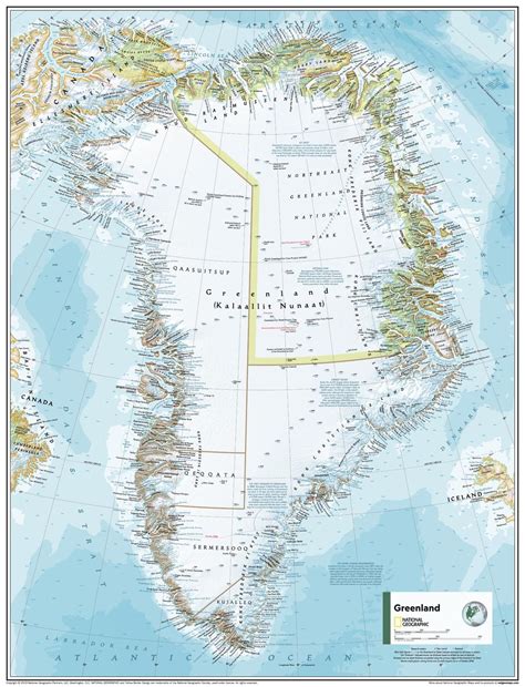 Greenland Atlas Of The World 11th Edition By National Geographic