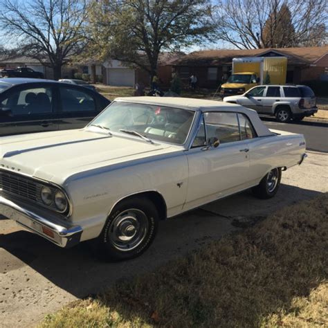 Chevrolet Chevelle Convertible 1964 White For Sale 1964 Chevelle