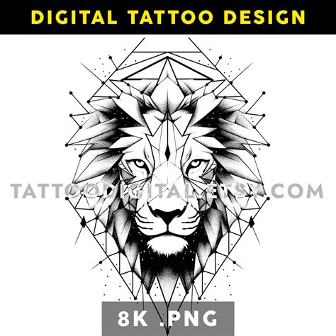 Lion Head Tattoo Designs