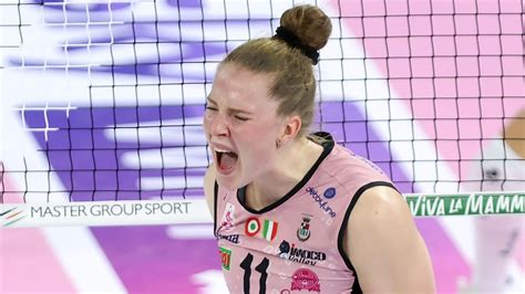 Isabelle Haak Top Scorer In Scandicci Vs Conegliano Lega Volley