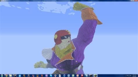 Image Minecraft Captain Falcon 2180159 Hd Wallpaper