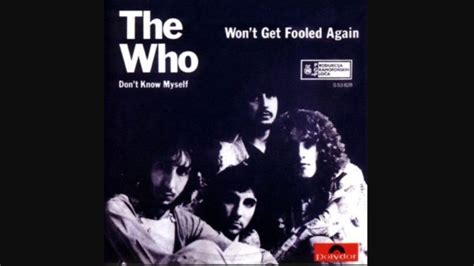 THE STORY BEHIND THE SONG Wont Get Fooled Again By The Who