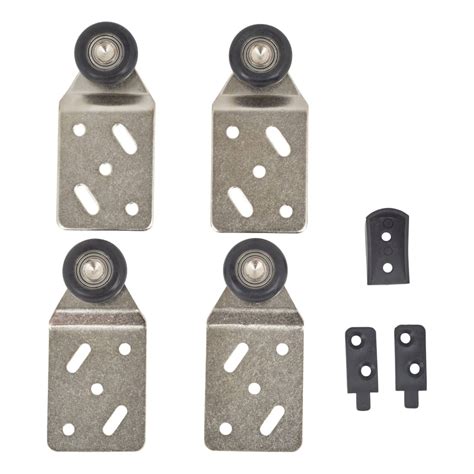 Klug Double Wardrobe Top Sliding Door Fitting Pack 45kg Ironmongerydirect Same Day Despatch