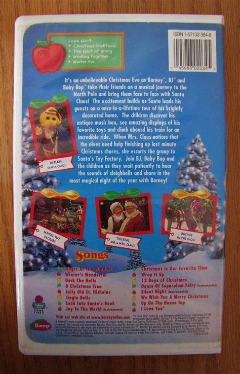 Barney Christmas Vhs