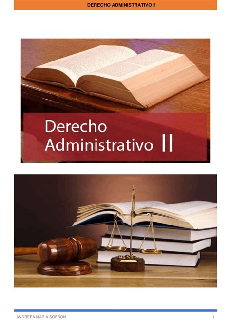 Apuntes Derecho Administrativo Ii Apuntes De Derecho Administrativo