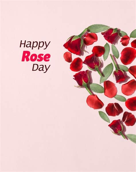 Premium Photo | Happy rose day celebration