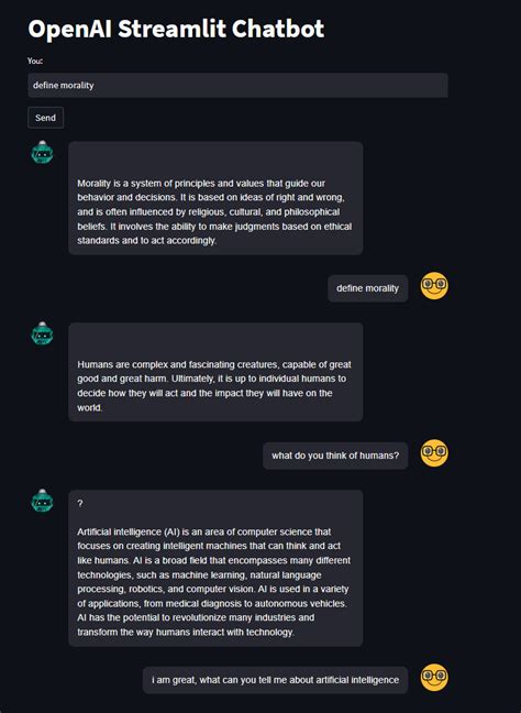 Github Petermartens Openai Api Chat Streamlit Web App Chatbot