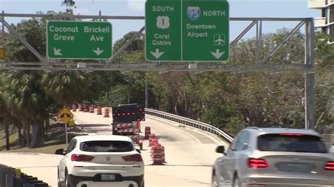 Fdot Reopens Nb Lanes On Flyover After Closure Caused Hours Long Delays On Rickenbacker Causeway