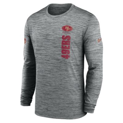 San Francisco 49ers Sideline Velocity Men S Nike Dri FIT NFL Long