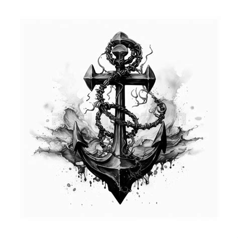 Sailor Anchor Tattoo Design Download High Resolution Digital Art PNG ...