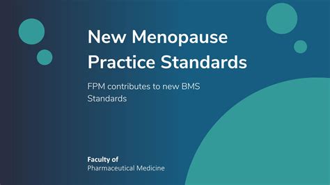 Bms Publishes Menopause Practice Standards Fpm