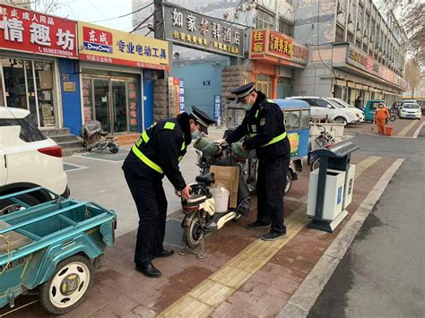 济宁市城市管理局 城管综合执法 执法监察二大队大力开展节后整治，恢复市容环境秩序