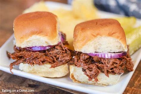 Easy Crock Pot Bbq Beef Recipe Slow Cooker Simple And Easy Beef