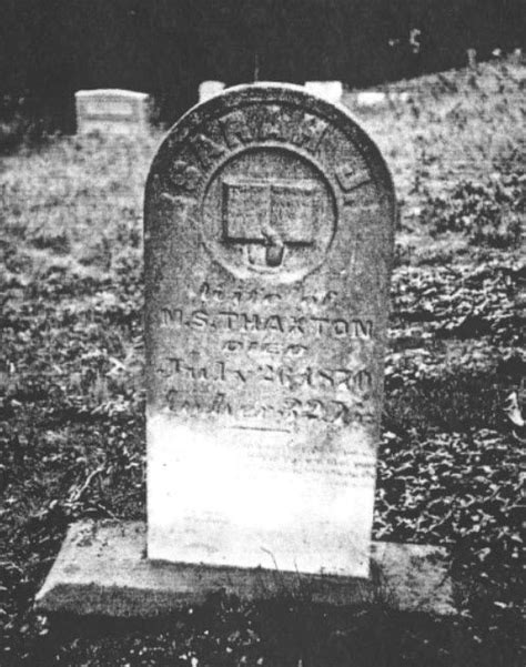 Sarah Jane Thomas Thaxton 1838 1870 Find A Grave Memorial