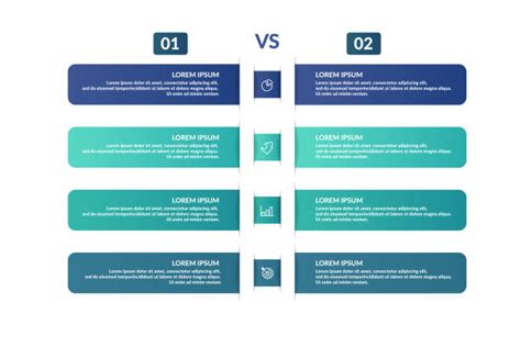 Comparison Infographics Illustrations, Royalty-Free Vector Graphics ...