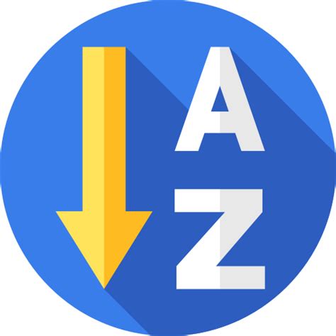 sort  interface icons