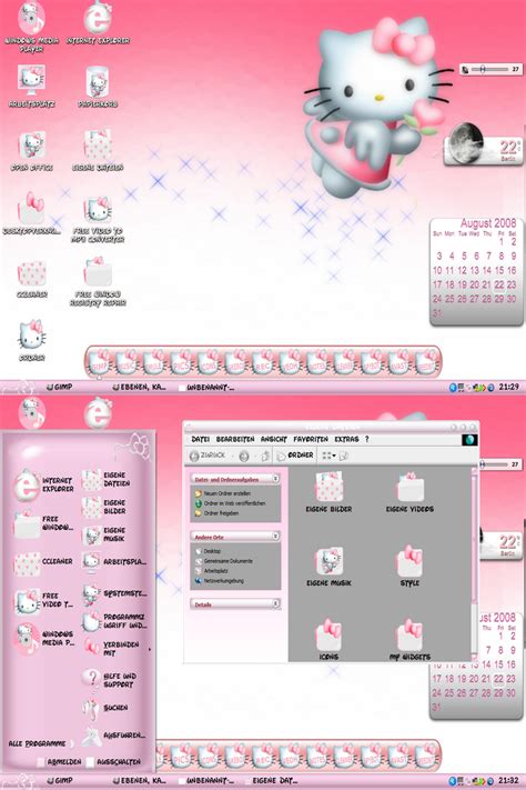 hello kitty desktop by lillysim on DeviantArt