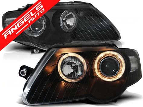 Faruri Angel Eyes Vw Passat B C Black