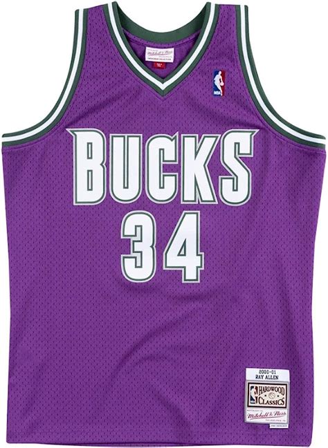 Amazon Ray Allen Milwaukee Bucks Men S Purple Road