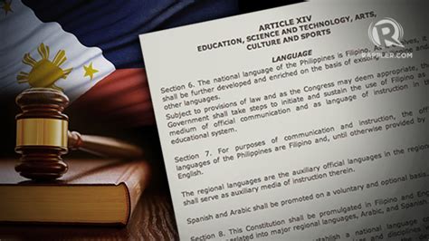 What The Ph Constitutions Say About The National Language